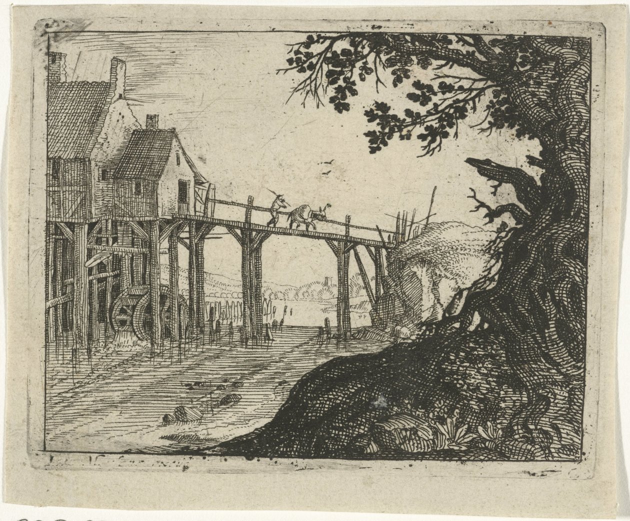 Landscape with a Watermill by Gillis Peeters (I)