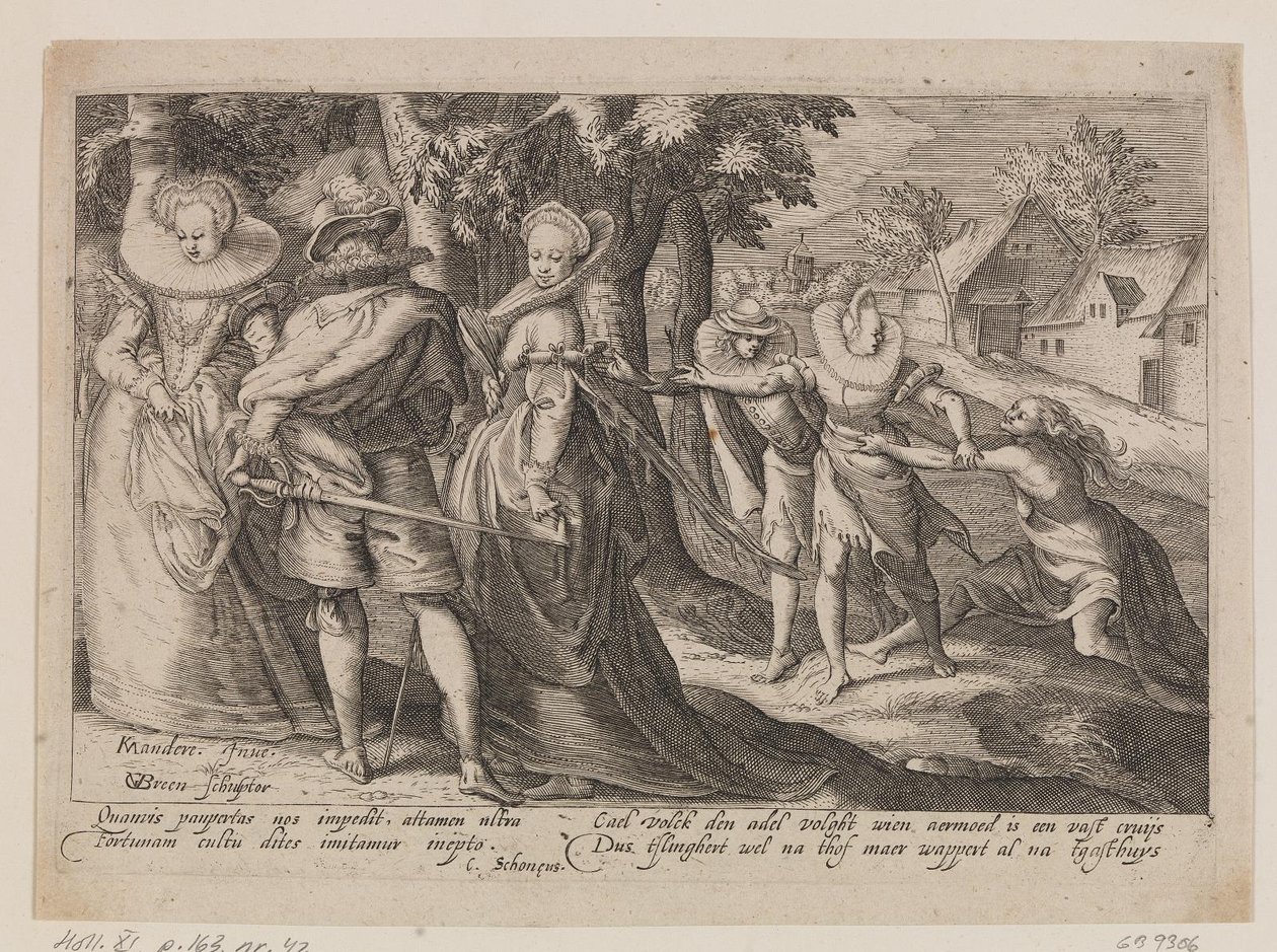 Cupid and Discord by Gillis van Breen