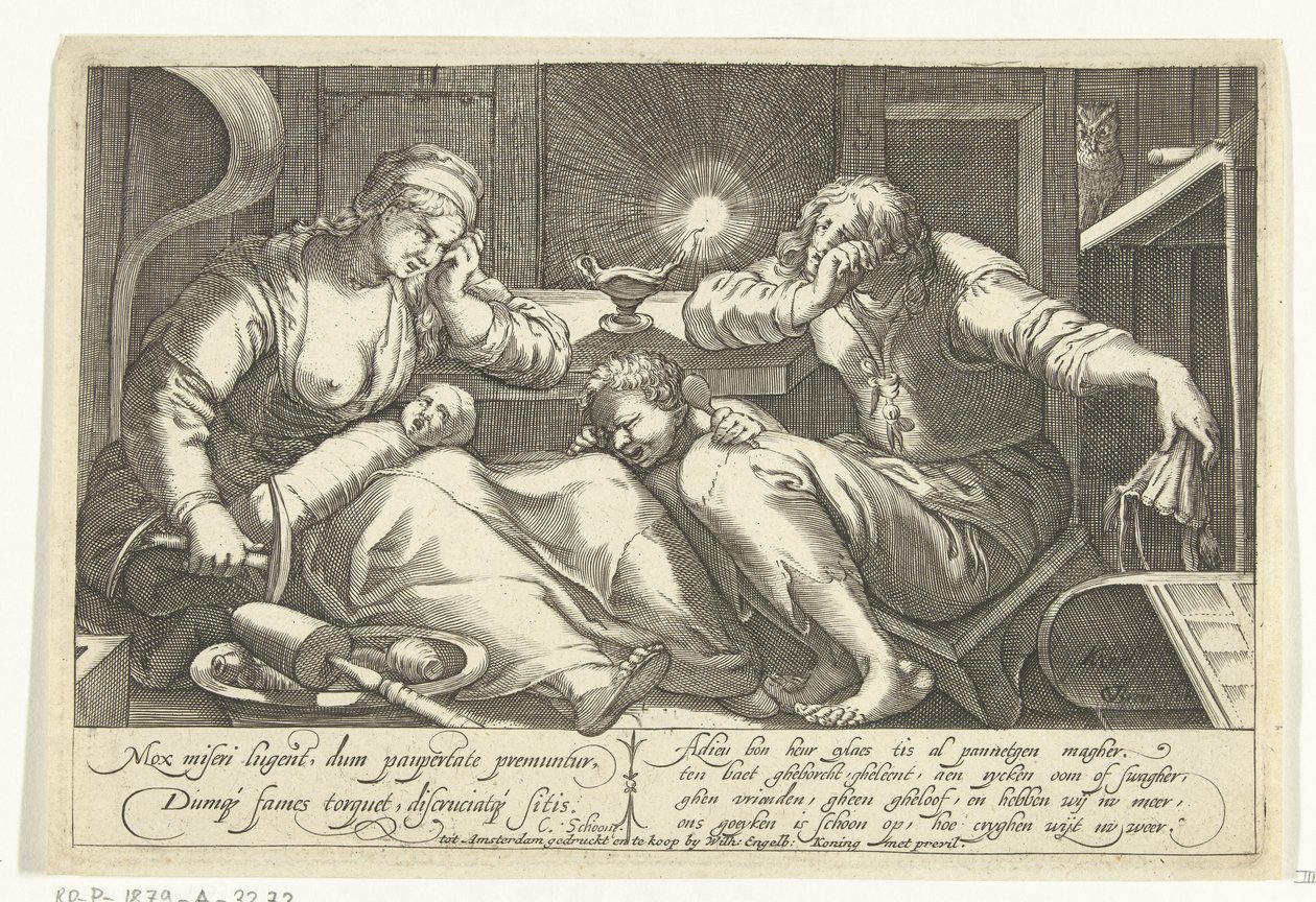 Consequences of Wastefulness in Marriage by Gillis van Breen