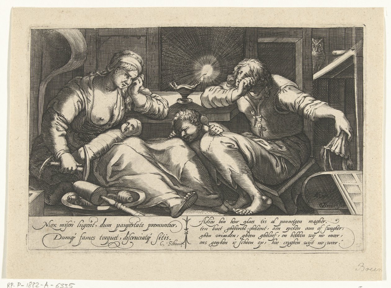 Consequences of Extravagance in Marriage by Gillis van Breen