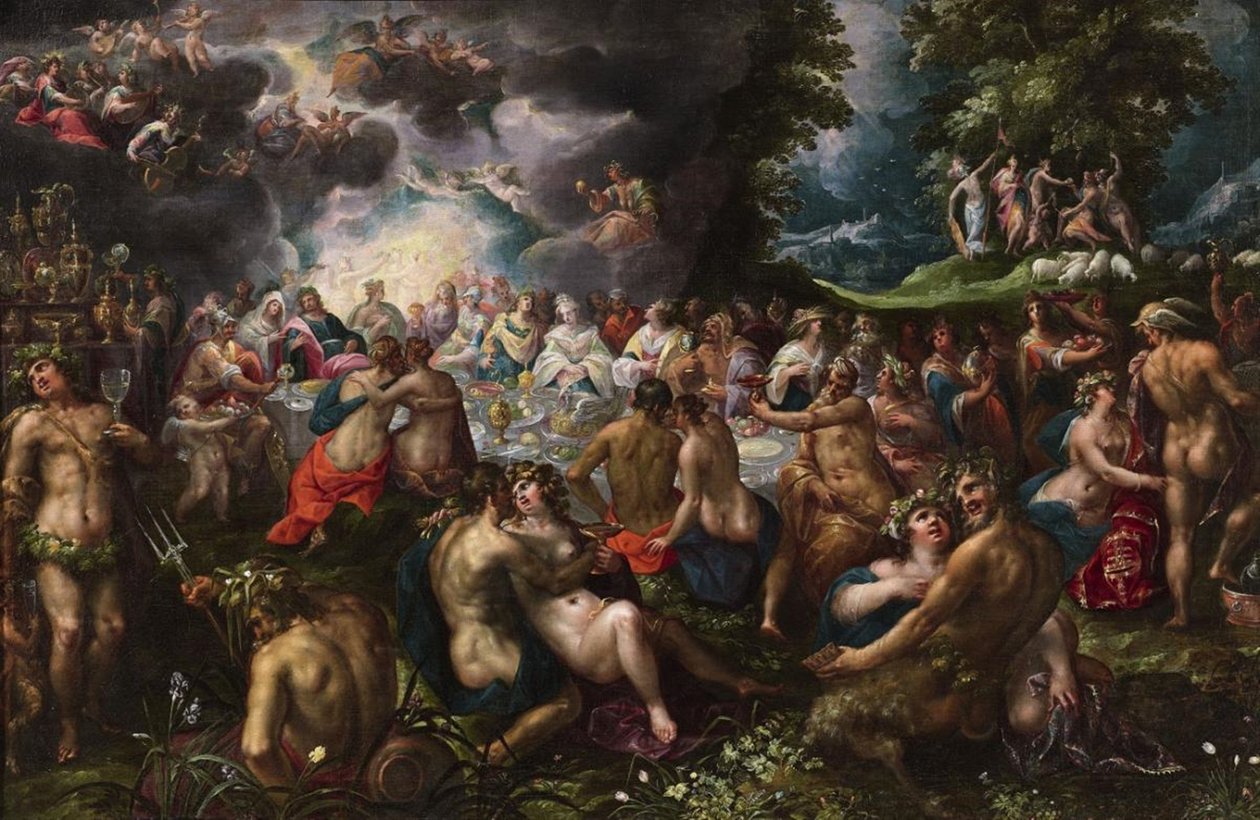 The Marriage of Peleus and Thetis by Gillis van Valckenborch