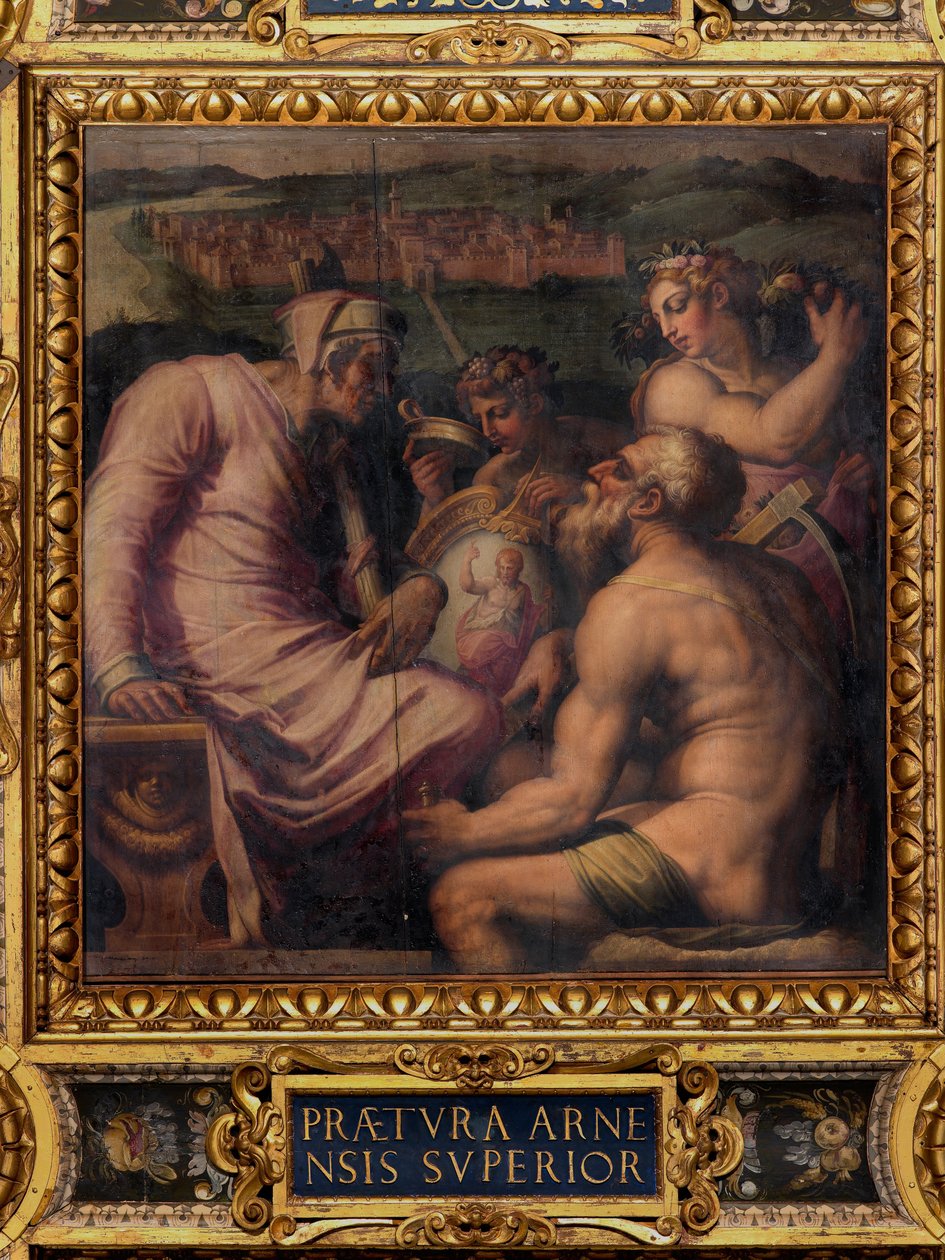 Allegory of San Giovanni Valdarno by Giorgio Vasari