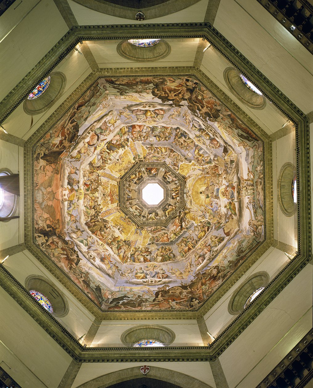 The Last Judgement, from the cupola of the Duomo, 1572-79 by Giorgio Vasari