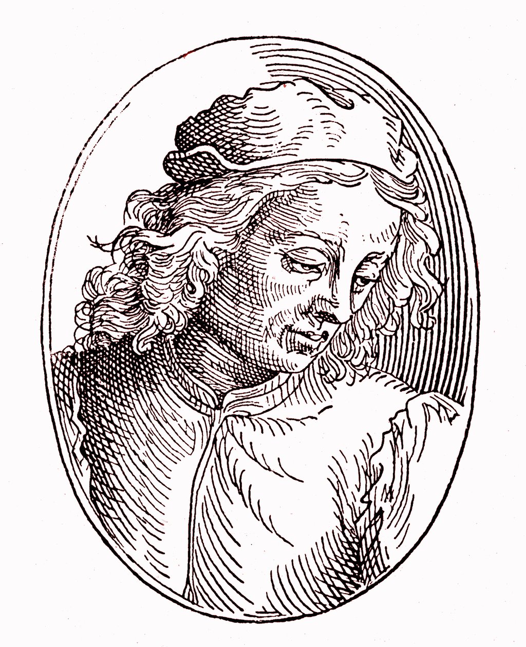 Raffaellino Del Garbo by Giorgio (after) Vasari