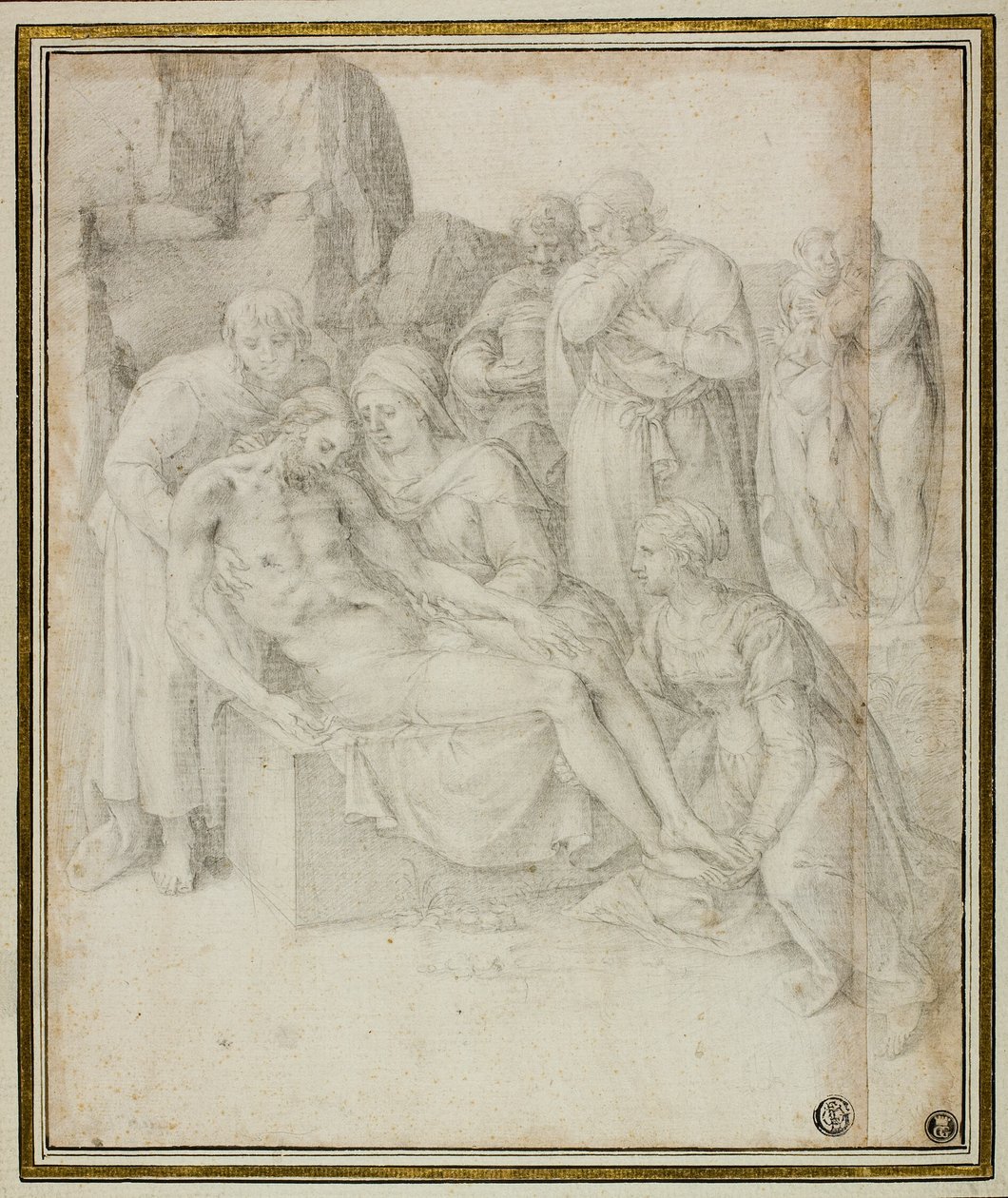 Lamentation by Giorgio Giulio Clovio