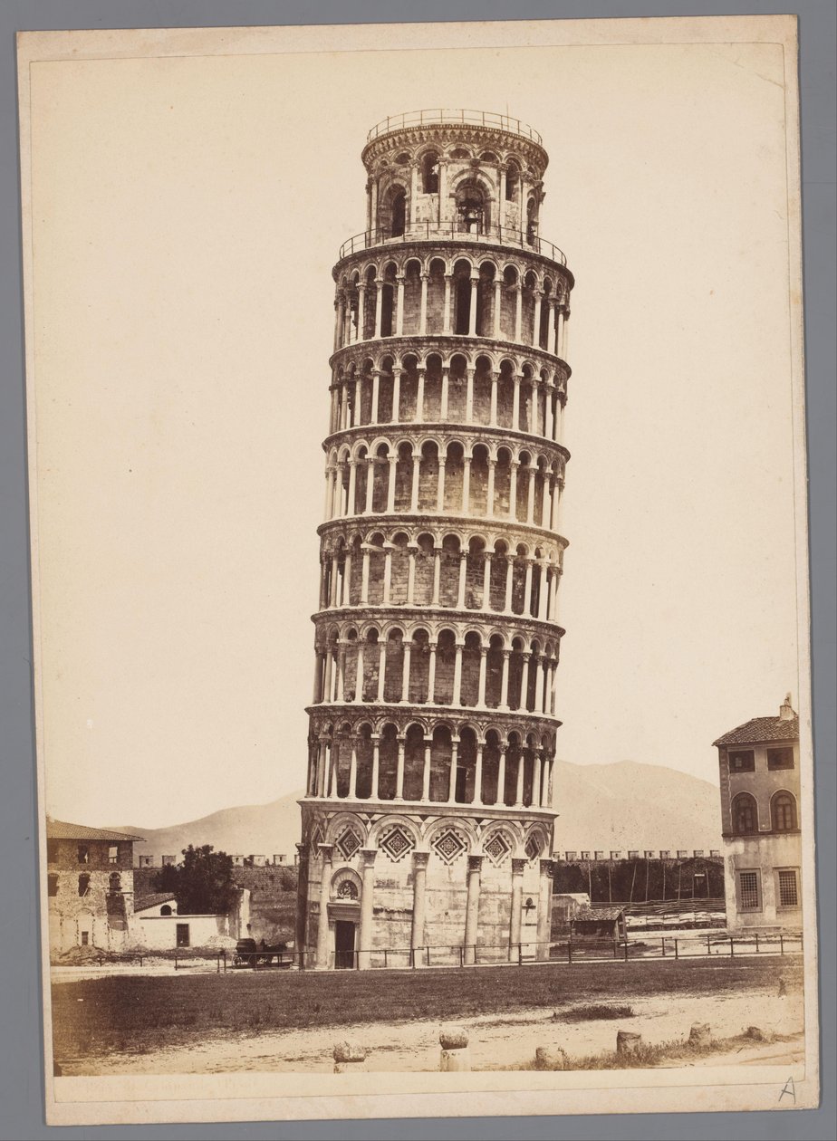 Tower of Pisa by Giorgio Sommer (attributed to)