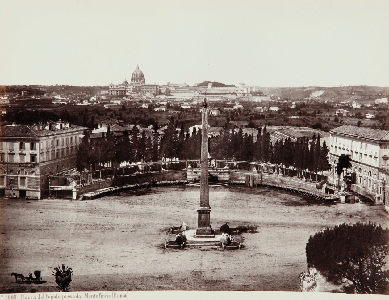 Obelisco Monte Pincio In Rome