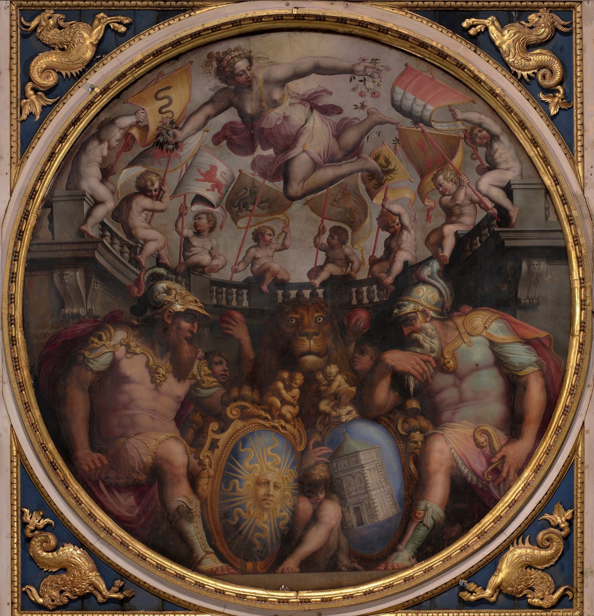 Allegories of the Quarters of San Giovanni and Santa Maria Novella by Giorgio Vasari