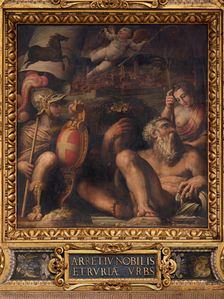 Allegory of Arezzo by Giorgio Vasari