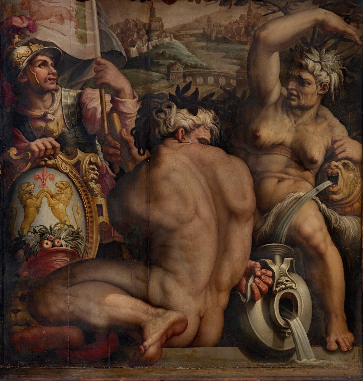 Allegory of Casentino by Giorgio Vasari