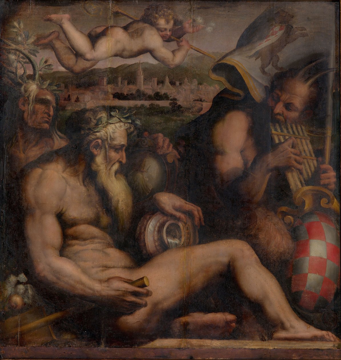 Allegory of Pistoia, 1563-1565 by Giorgio Vasari