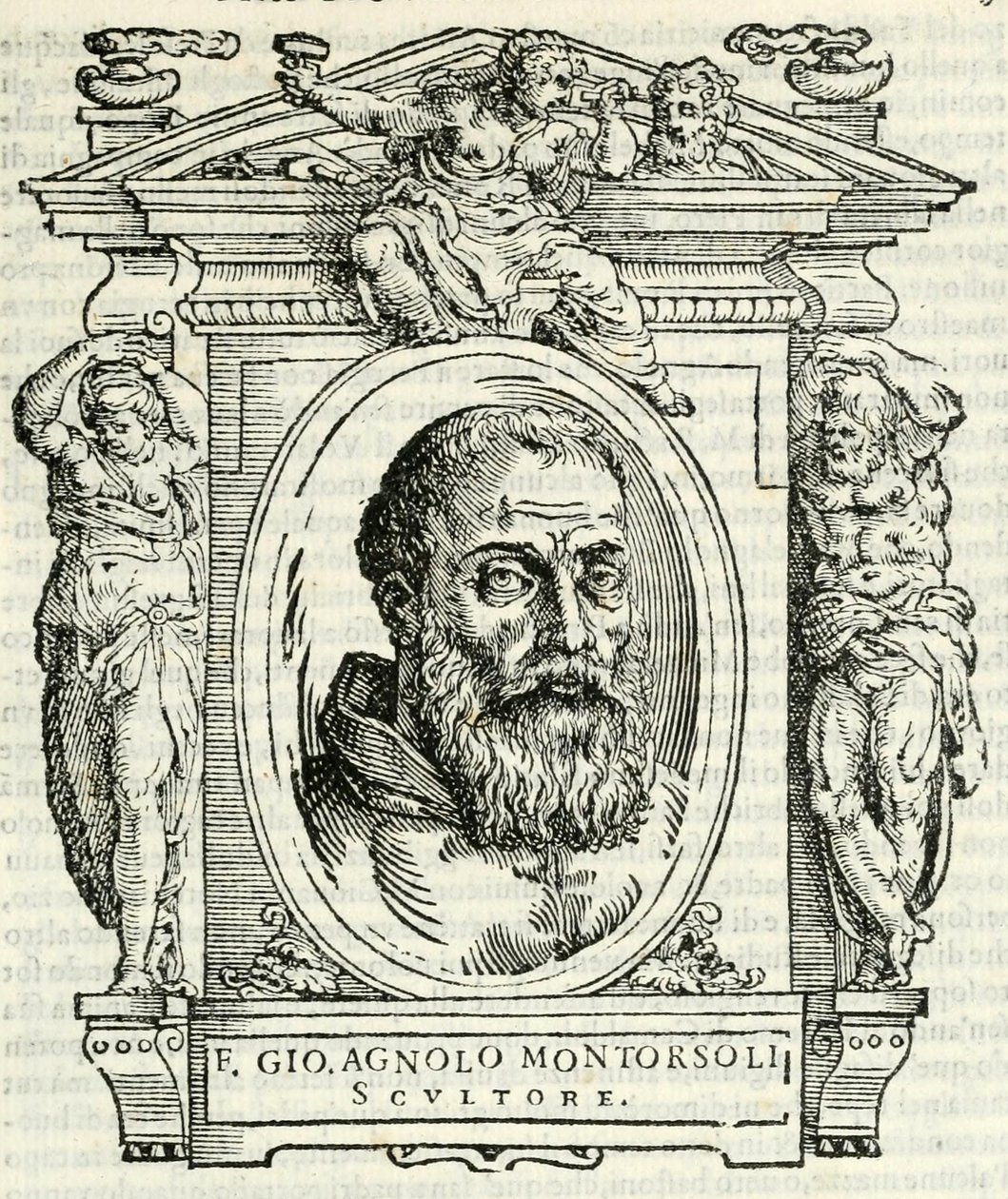 Giovanni Angelo Montorsoli Portrait by Giorgio Vasari