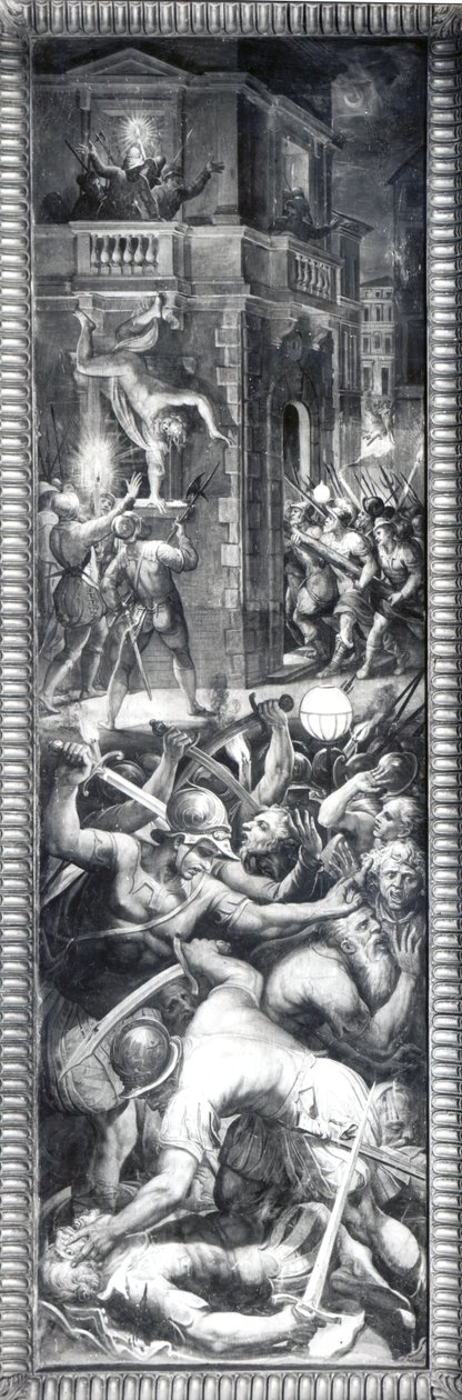 Massacre of Coligny and the Huguenots, 1573 by Giorgio Vasari