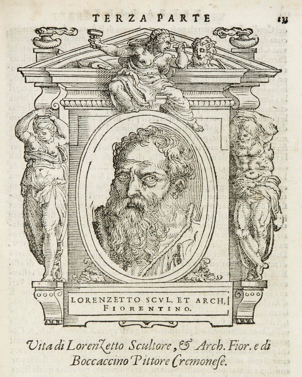 Milan, Biblioteca Braidense, Lives of the Most Excellent Painters, Sculptors, and Architects, Giorgio Vasari 1568, Lorenzo Lotti called Il Lorenzetto by Giorgio Vasari