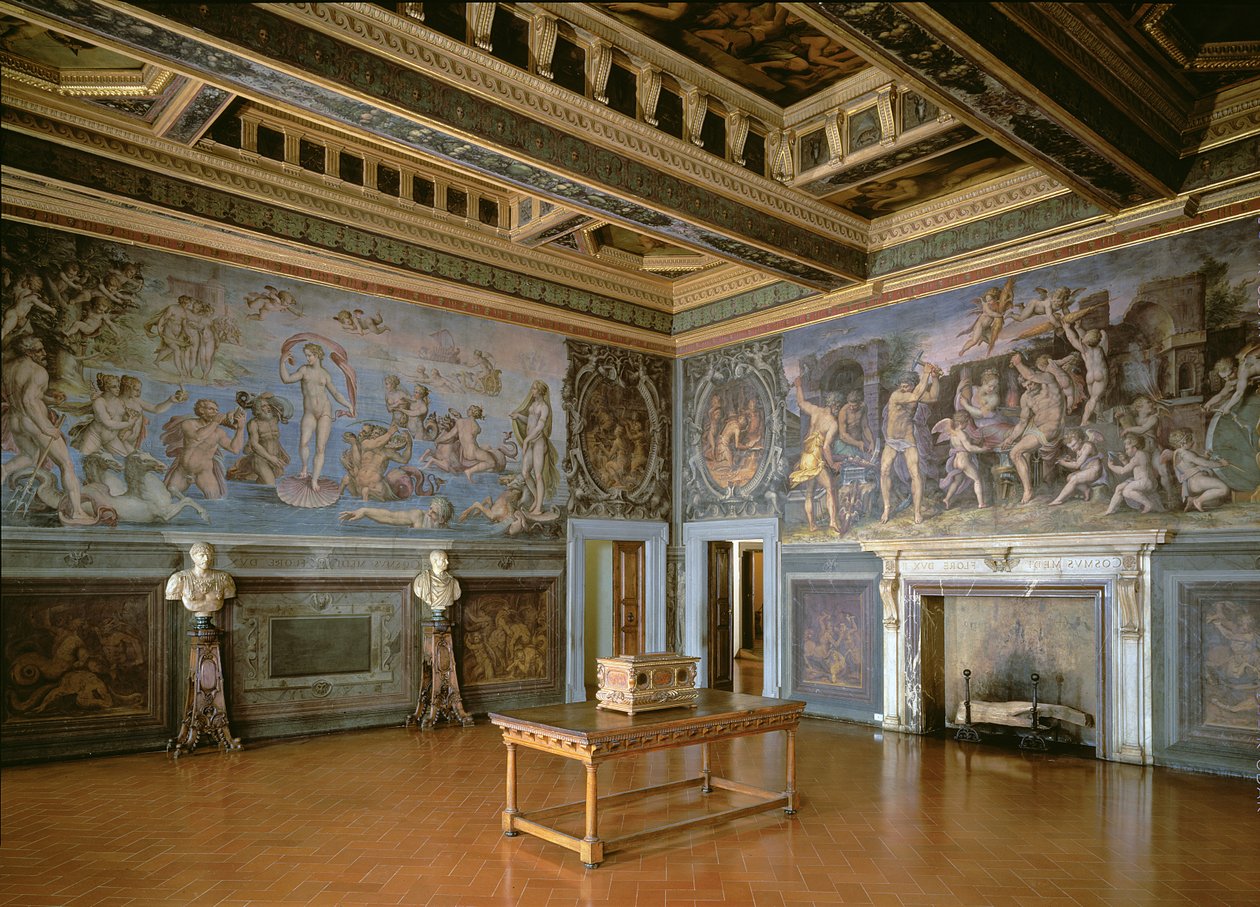The Sala degli Elementi by Giorgio Vasari