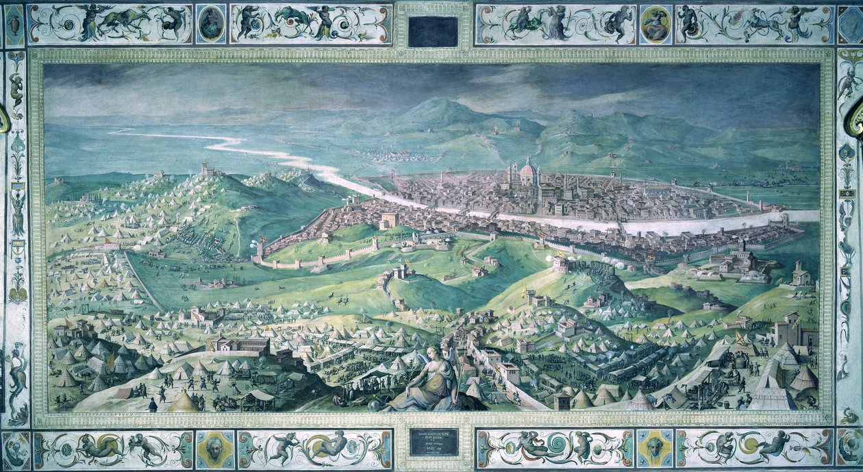 The Siege of Florence by Giorgio Vasari