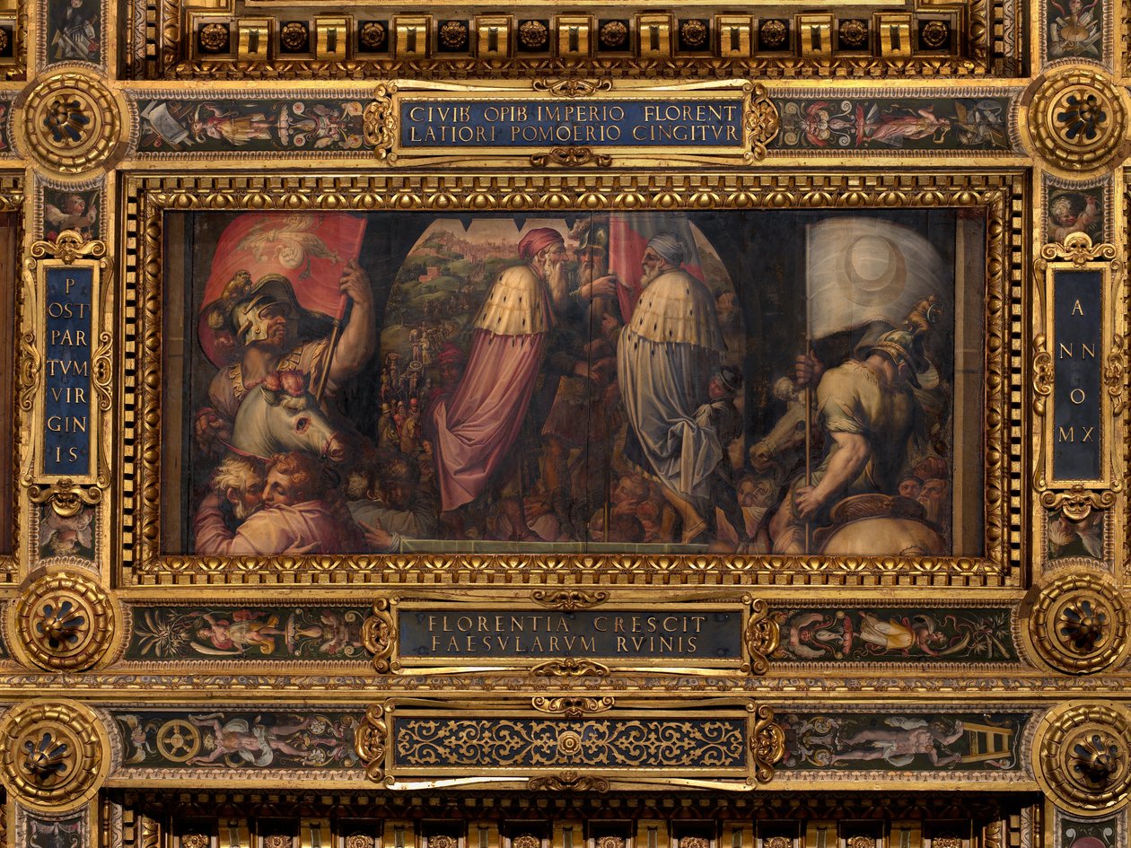 Union of Florence and Fiesole by Giorgio Vasari