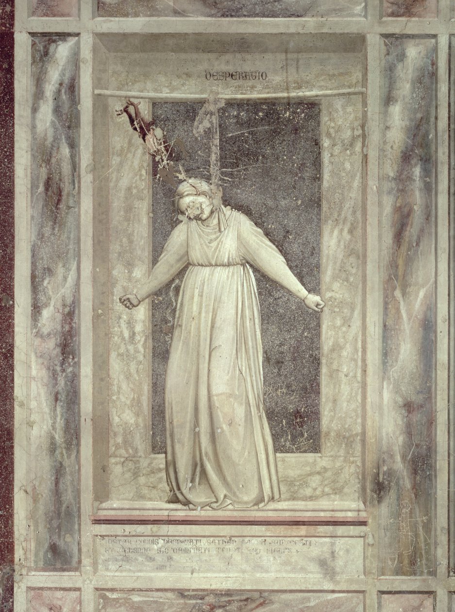 Desperation by Giotto di Bondone