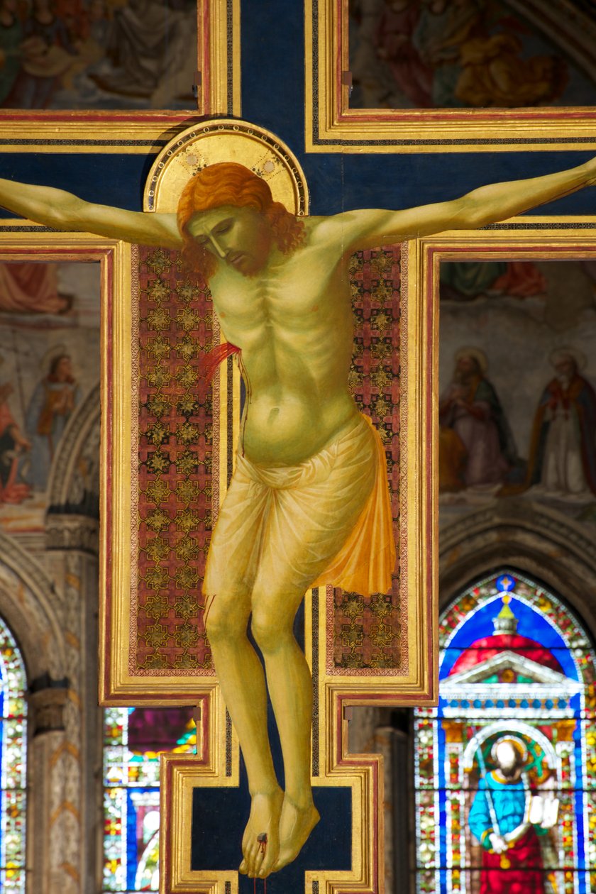 Detail of the Crucifixion, c.1288-89 by Giotto di Bondone