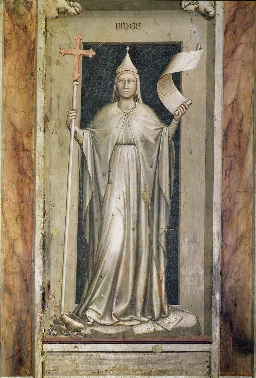 Faith by Giotto di Bondone