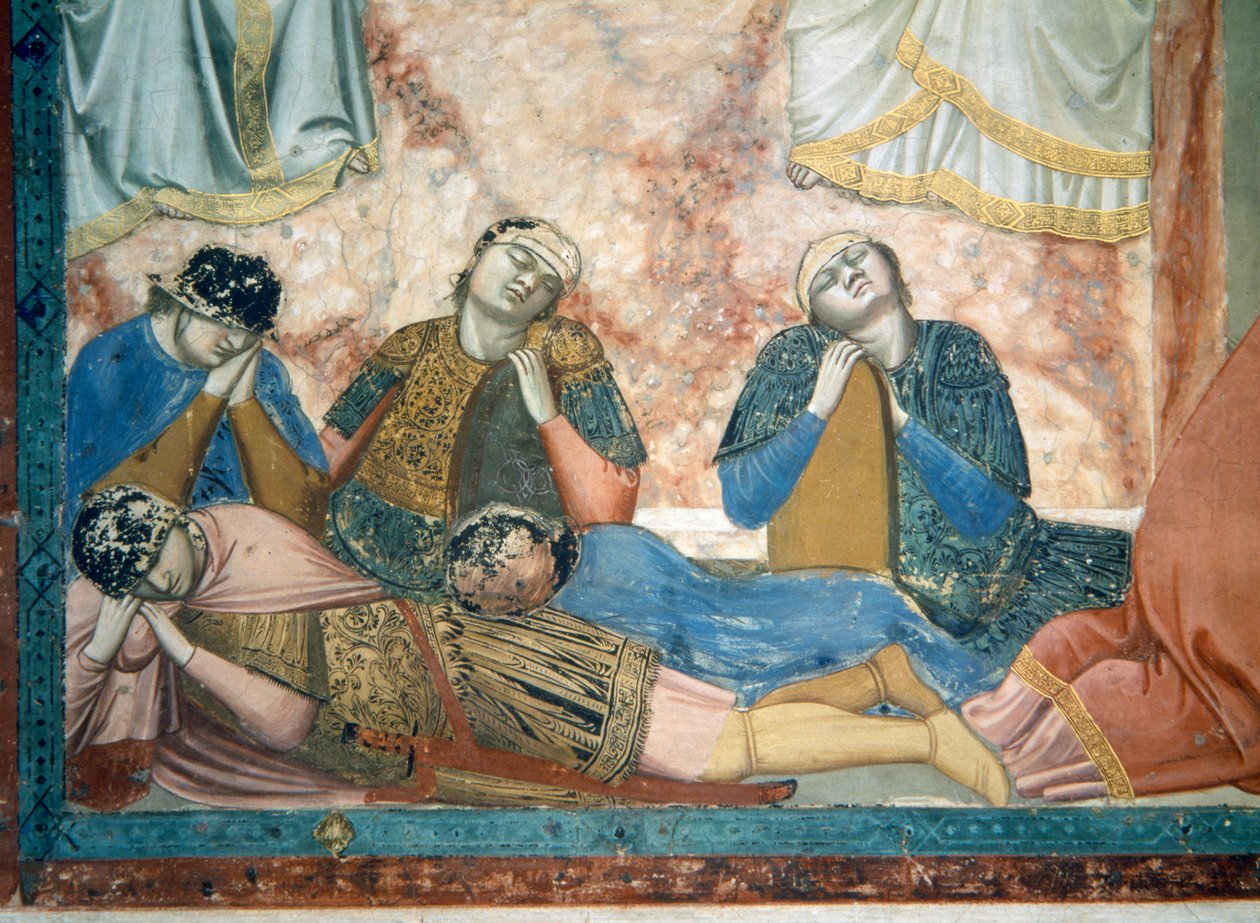 Noli Me Tangere (detail) by Giotto di Bondone