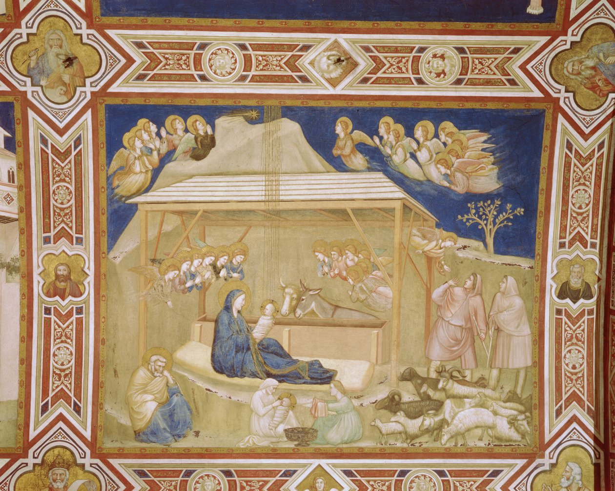 The Nativity by Giotto di Bondone