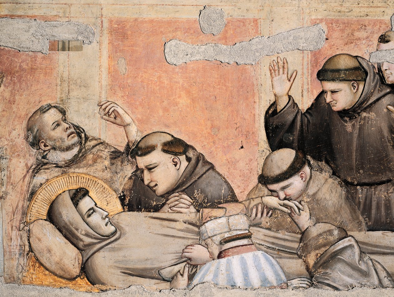 Death of St Francis (detail) by Giotto (c.1266 1337)