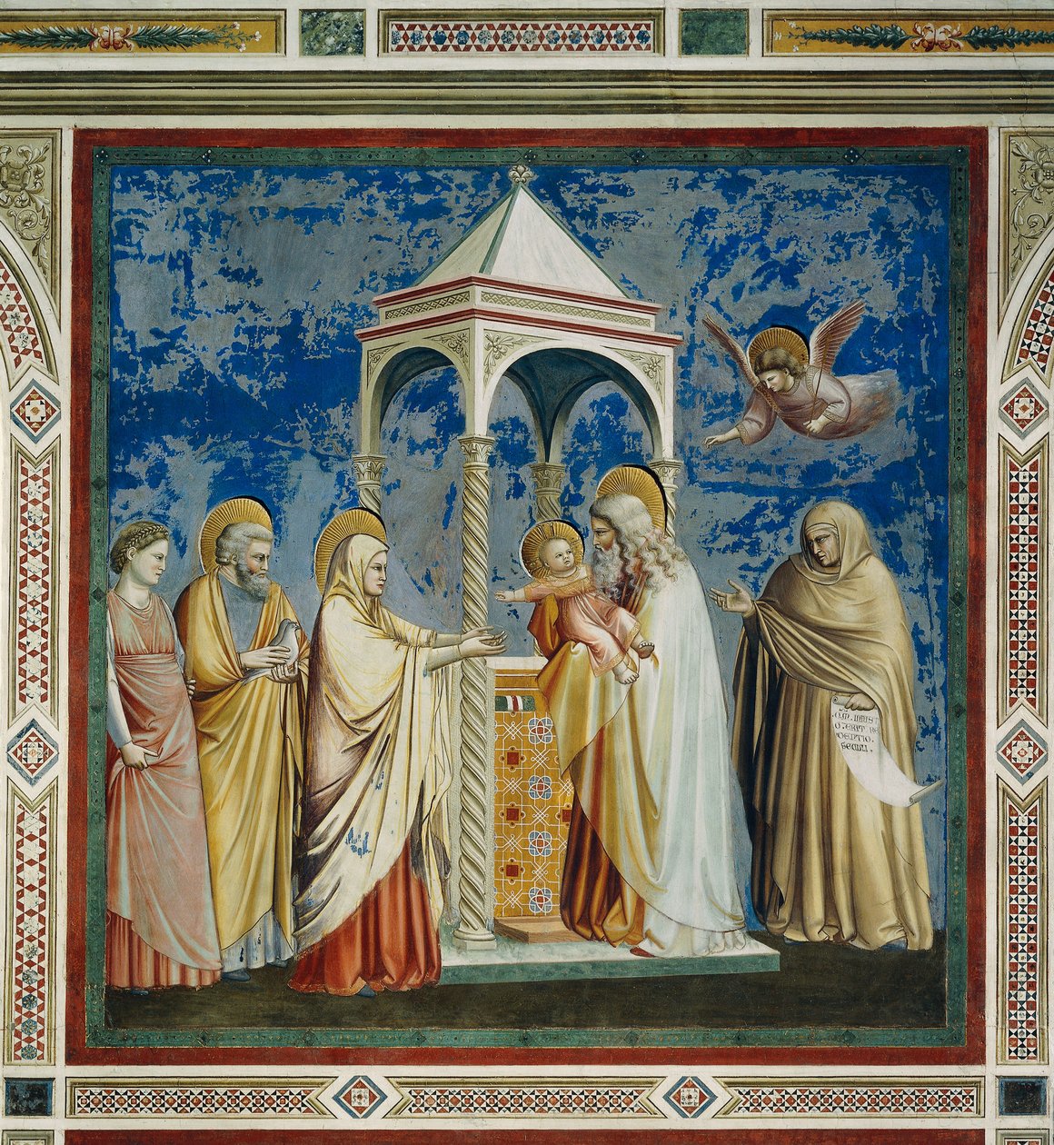 Presentation of Jesus at the Temple (detail) by Giotto (c.1266 1337)