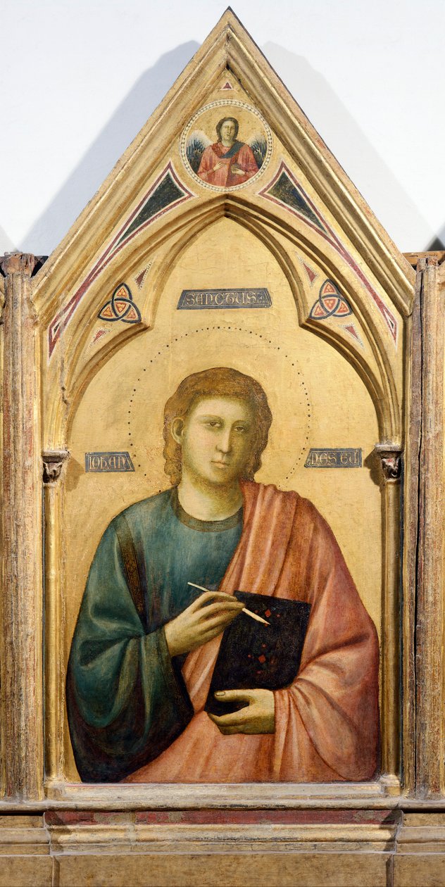 St John Evangelist (detail) by Giotto (c.1266 1337)