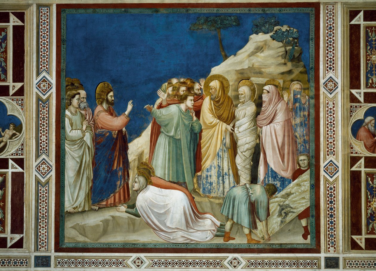 The Resurrection of Lazarus (detail) by Giotto (c.1266 1337)