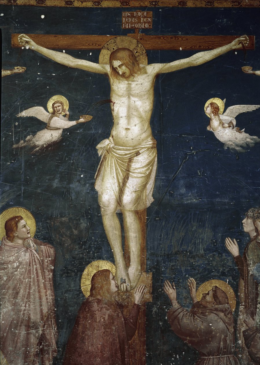Christ Crucified (detail) by Giotto (c.1266 1337)