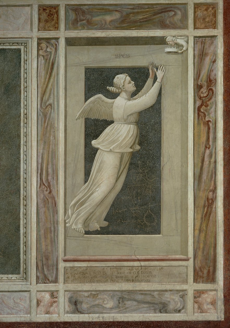 Hope (detail) by Giotto (c.1266 1337)