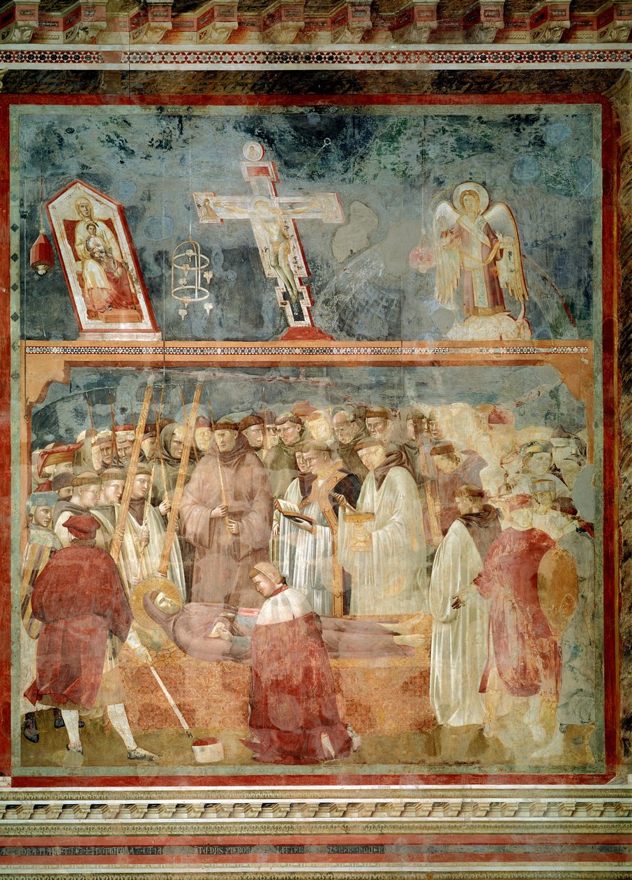 Life of St Francis of Assisi: The Verification of Stigmas by Giotto (c.1266 1337)