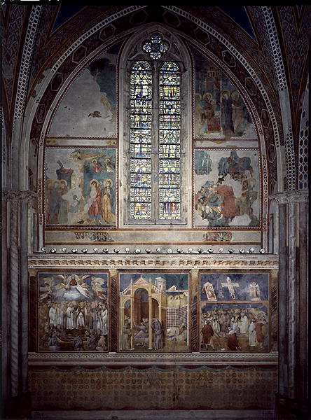 Scenes from the Life of Christ and the Cycle of St. Francis by Giotto (c.1266 1337)
