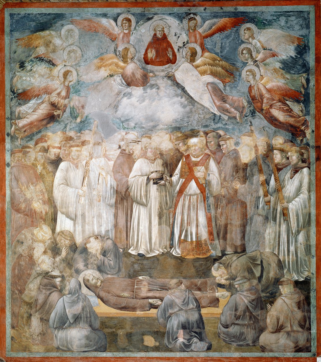 The Funeral of Saint Francis of Assisi and the Verification of Stigmas by Giotto (c.1266 1337)