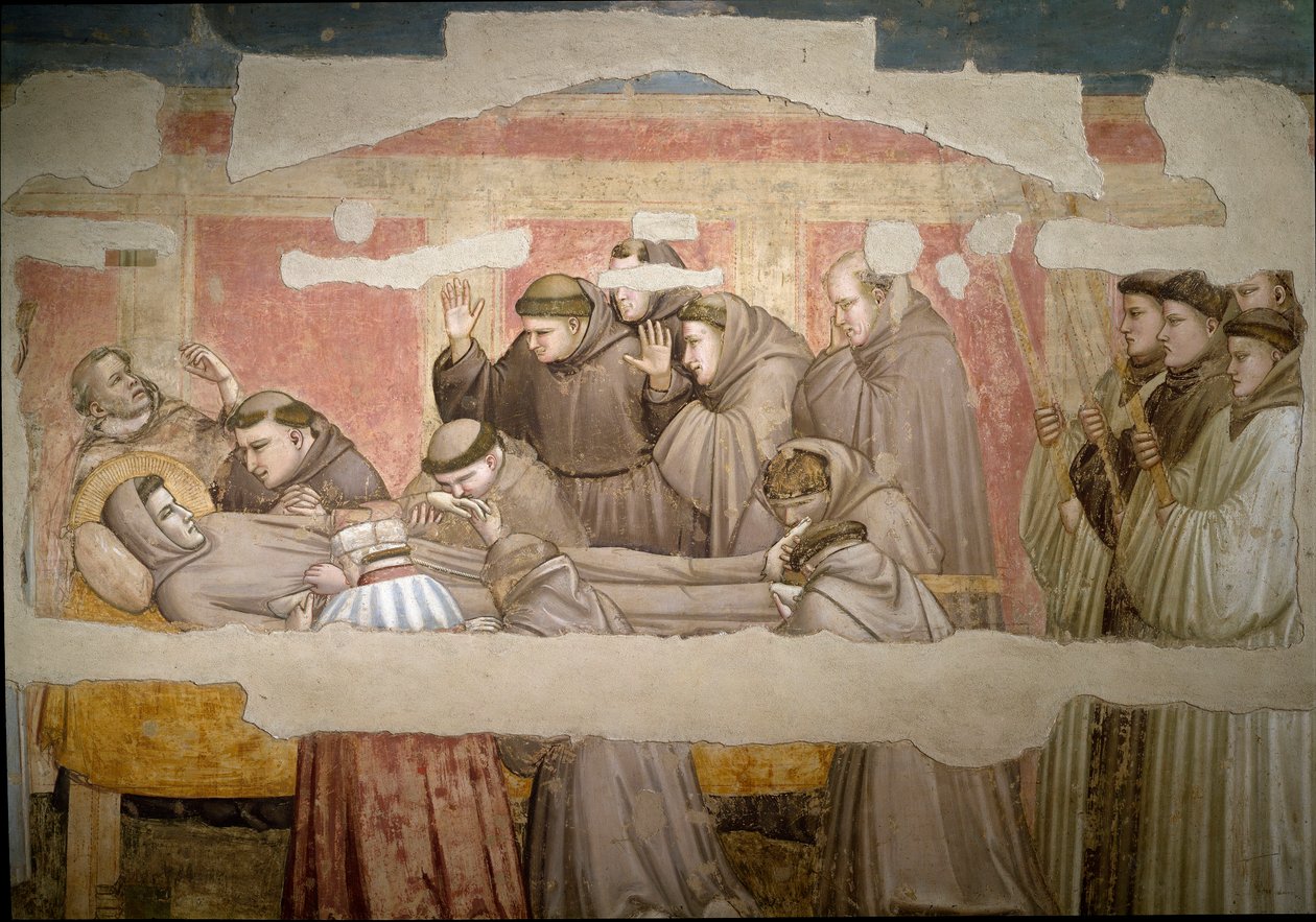 The Funeral of Saint Francis of Assisi (detail) by Giotto (c.1266 1337)