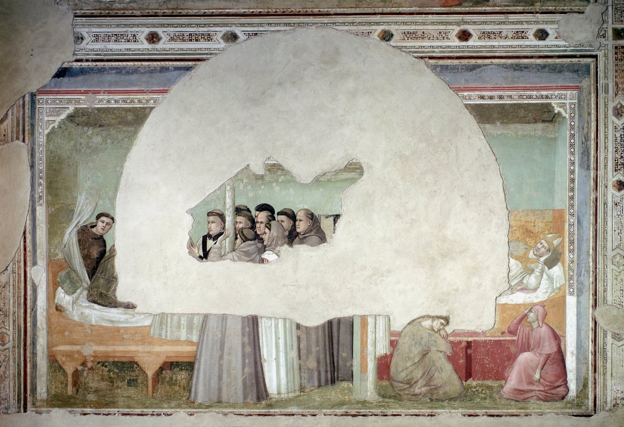 Visions of the Ascension of Saint Francis of Assisi by Giotto (c.1266 1337)