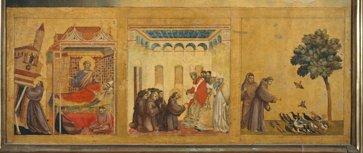 The Dream of Innocent III by Giotto di Bondone (style of)