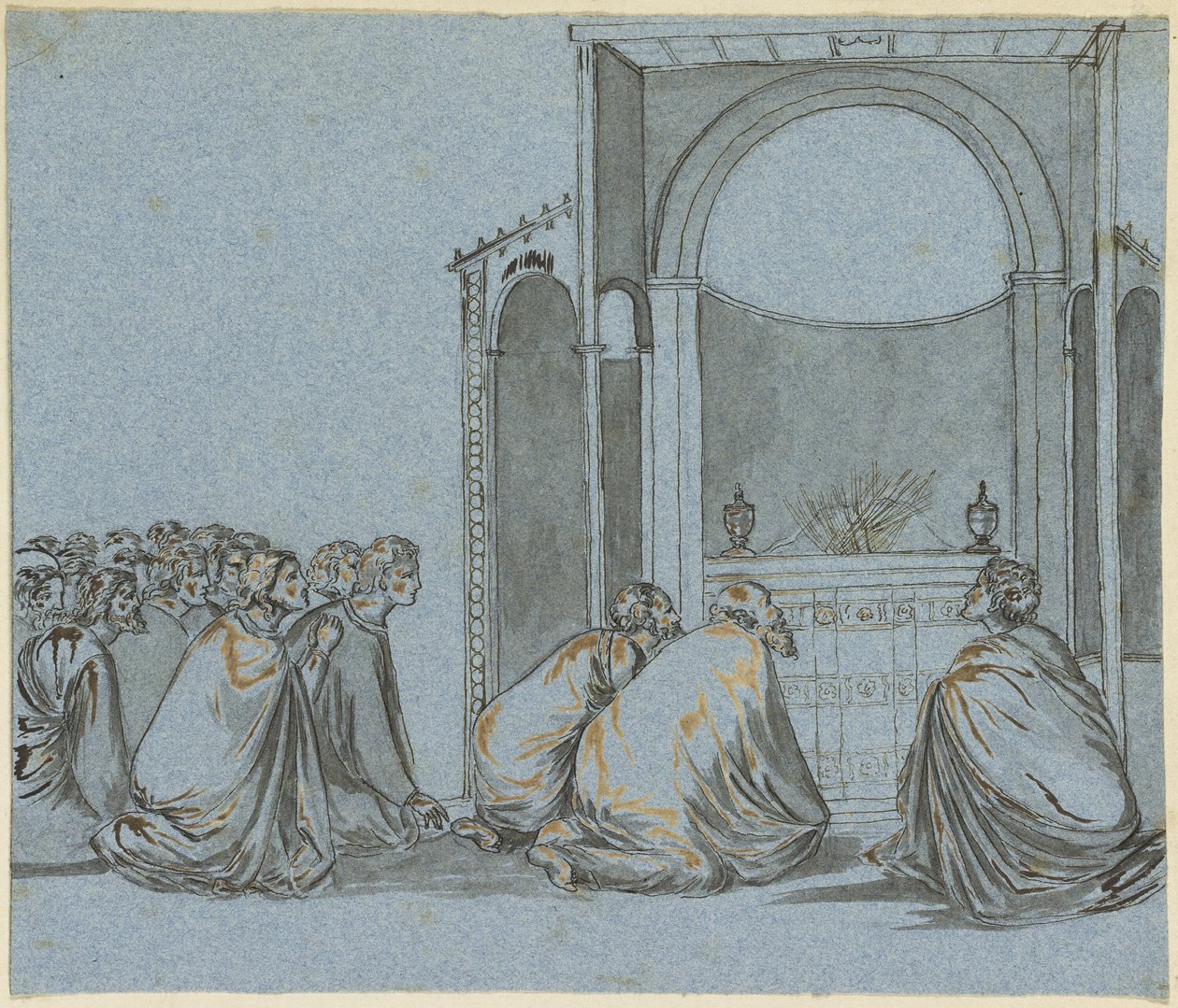 Prayer for the Flowering of the Rods by Giotto di Bondone