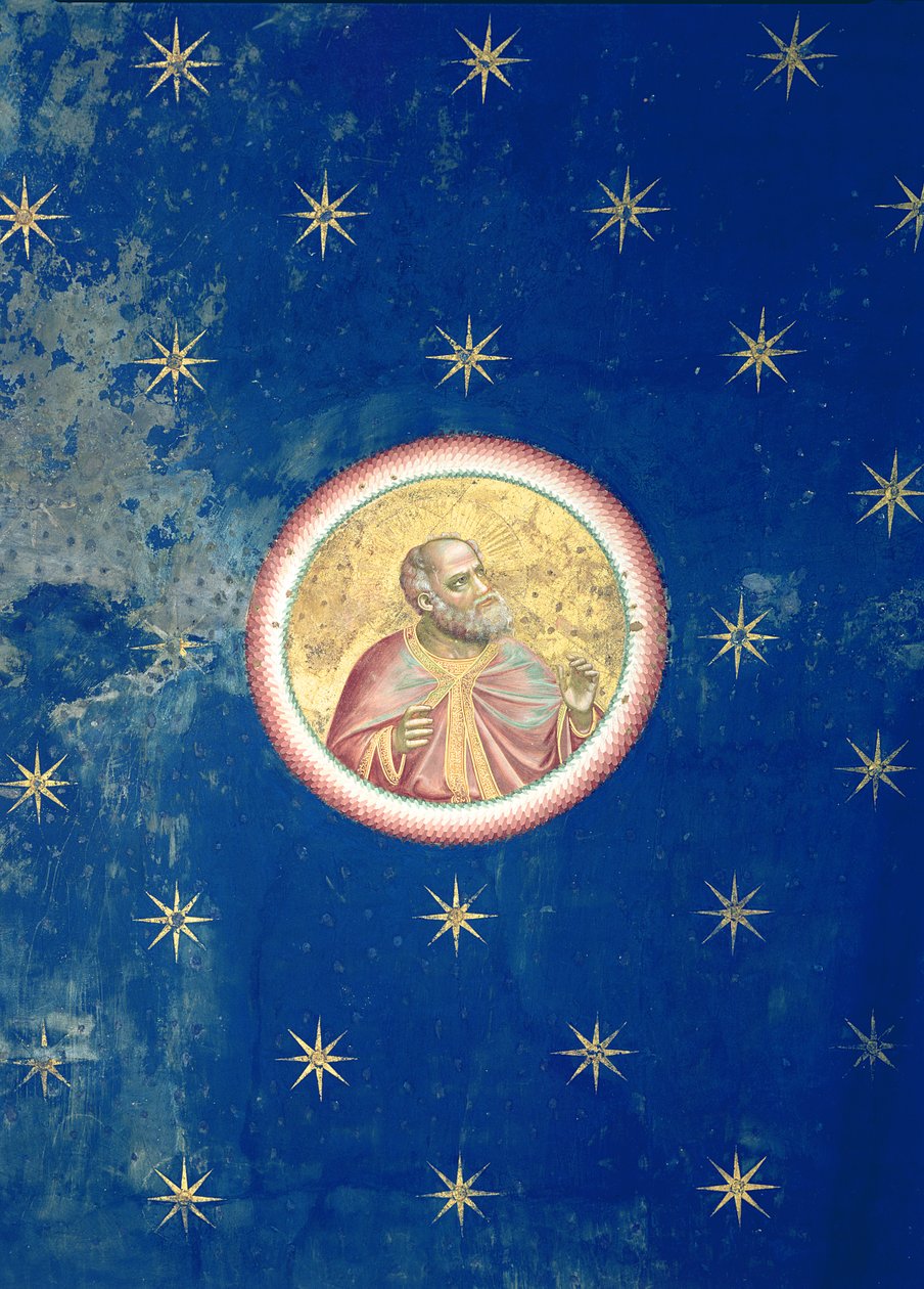 A Prophet, from the ceiling vault by Giotto di Bondone
