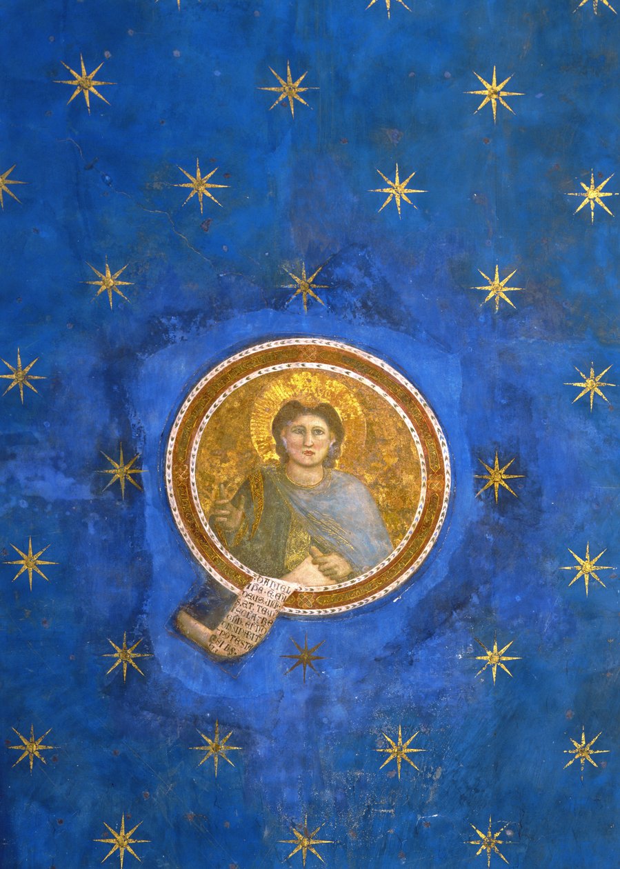 The Prophet Daniel, from the Ceiling Vault, c.1305 by Giotto di Bondone