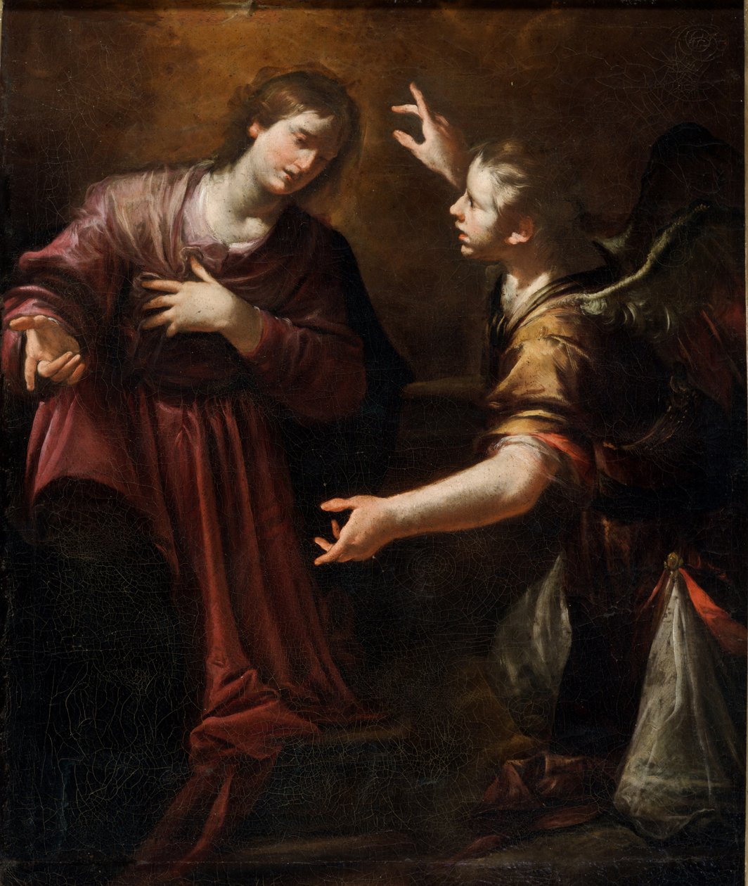 Annunciation, First half of the 17th century by Giovacchino Assereto
