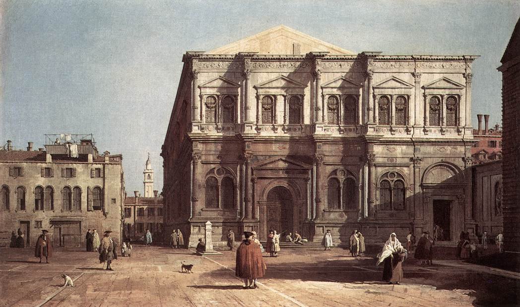 Campo San Rocco by Giovanni Antonio Canal