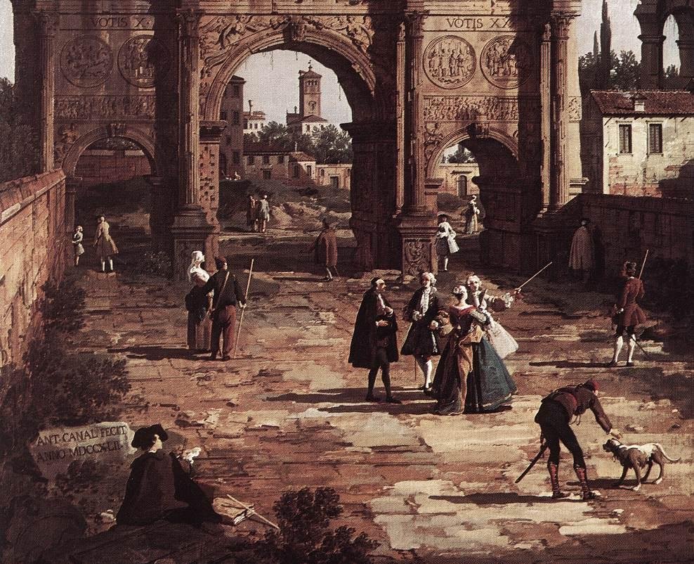Rome by Giovanni Antonio Canal