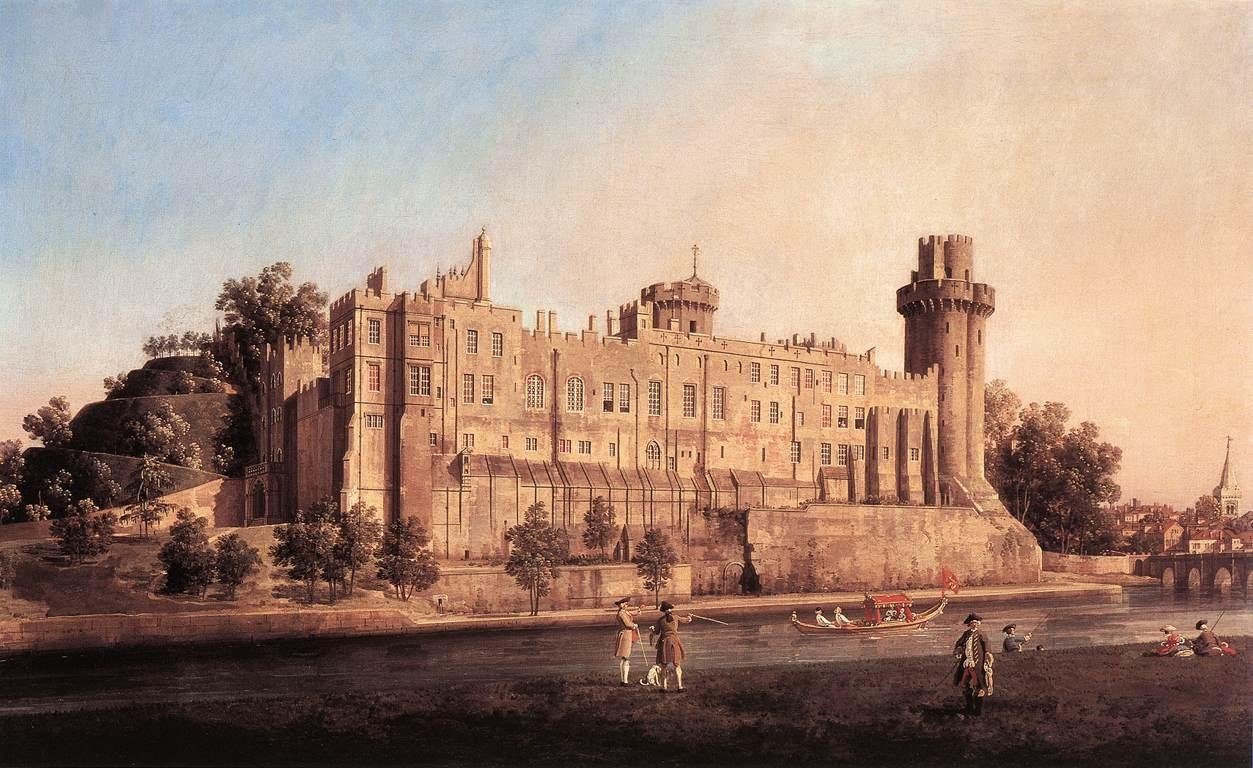 Warwick Castle by Giovanni Antonio Canal