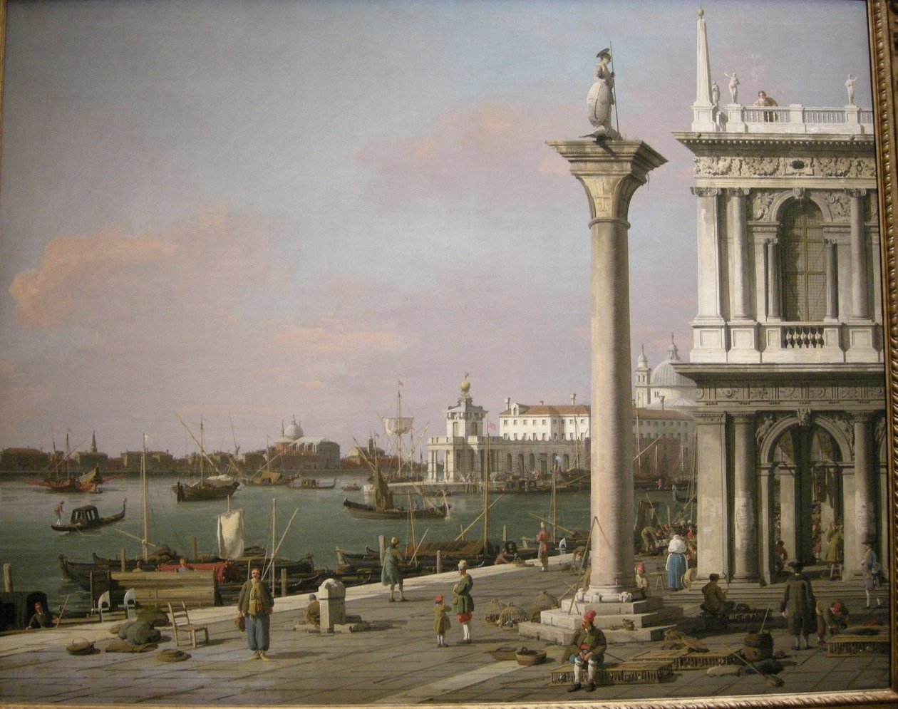 Bacino di San Marco from the Piazzetta by Giovanni Antonio Canal