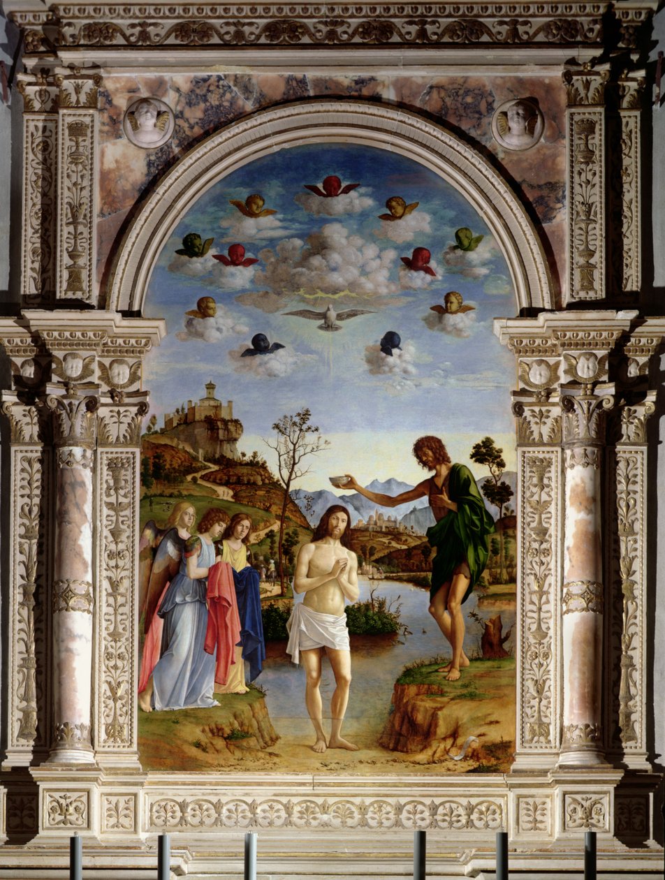 The Baptism of Christ by Giovanni Battista Cima da Conegliano