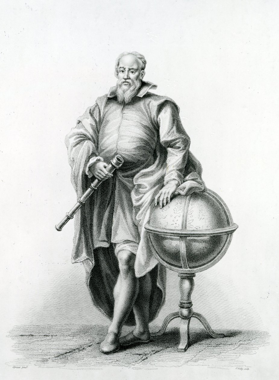 Portrait of Galileo Galilei, 1815 by Giovanni Battista Cipriani