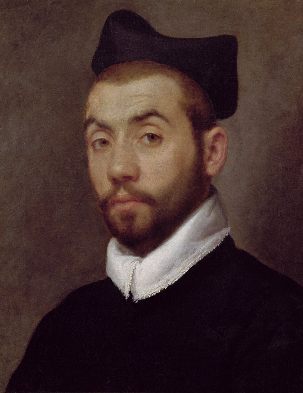 Portrait of a Man, presumed to be Clement Marot by Giovanni Battista Moroni