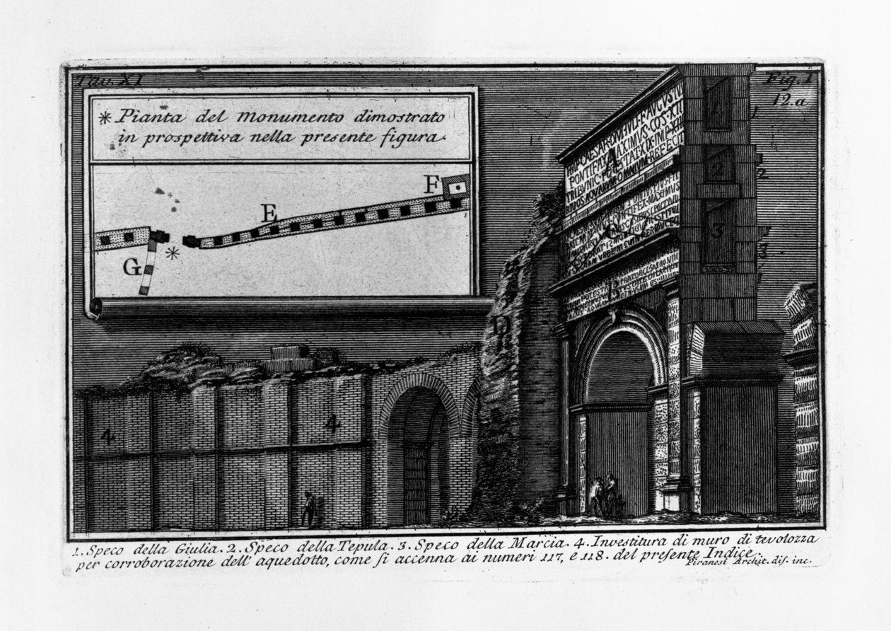 Aqua Julia by Giovanni Battista Piranesi